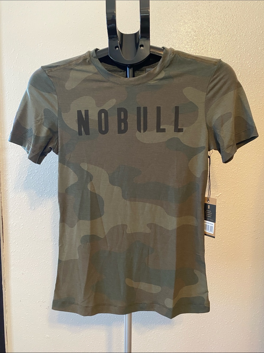 NOBULL Olive Camo Logo Tee Women’s XSmall